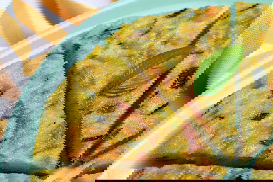 Frittata al forno con zucchine, speck e brie