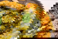 Torta salata con spinaci, patate e feta