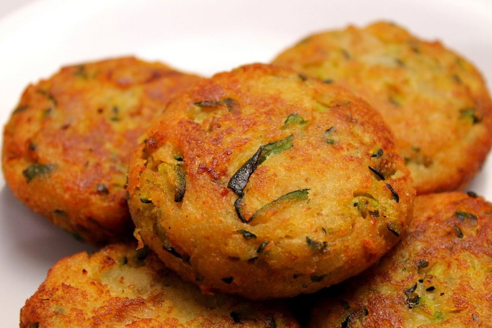 Polpette di zucchine e cipolle