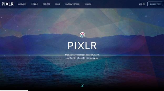 Pixlr, salvare la qualità di un’immagine