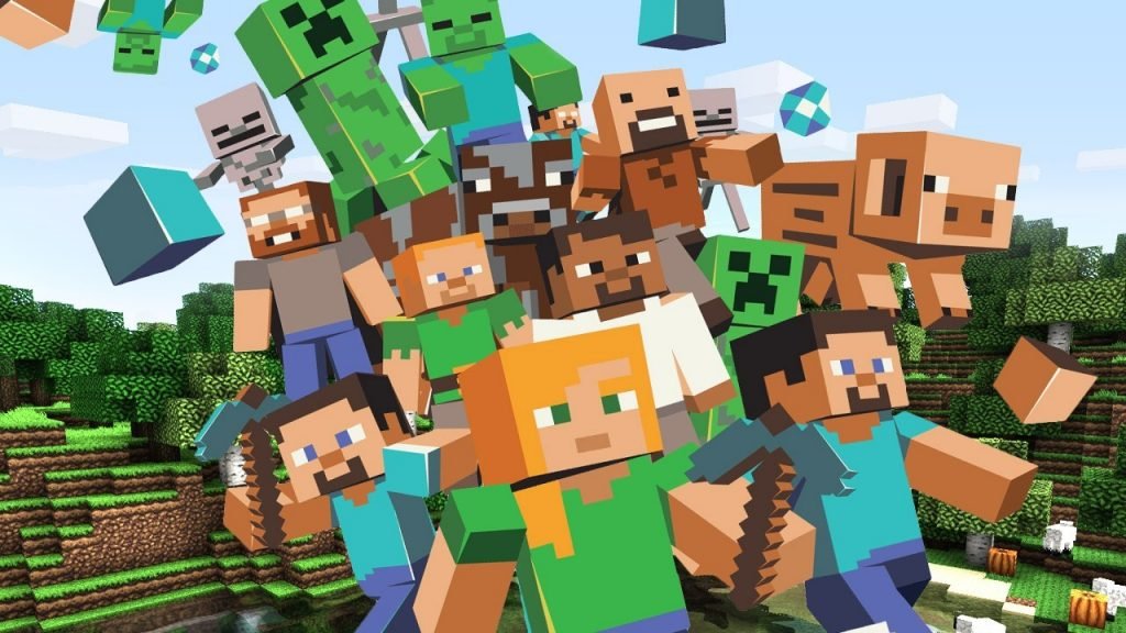 Minecraft è disponibile anche per Android, iOS, e Windows Phone