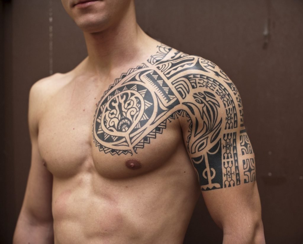 Un esempio suggestivo di tattoo tribale