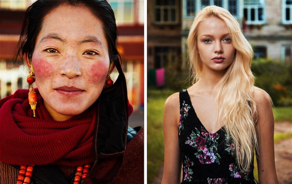 Fotografo scatta foto di donne comuni in tutto il mondo: la bellezza non ha nazionalità