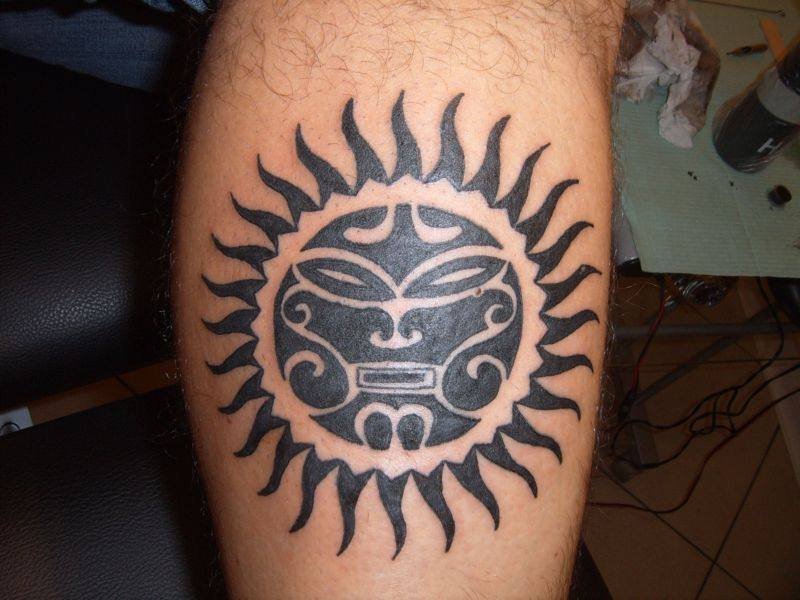 Bracciale Maori Con Sole E Luna