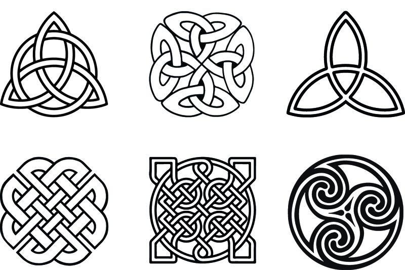 Esempi di simboli celtici