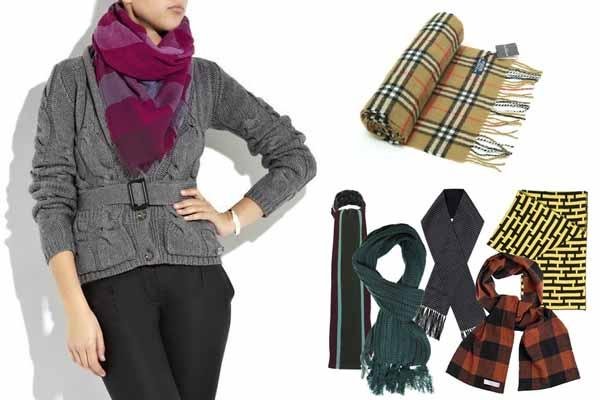 10 modi per annodare la sciarpa ed essere alla moda