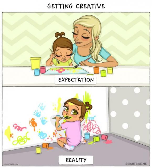 Essere mamma non è come l’avevi immaginato? Ecco alcuni esempi!