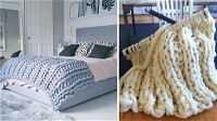 Ecco un’idea fai da te per rendere il vostro letto alla moda e ben caldo