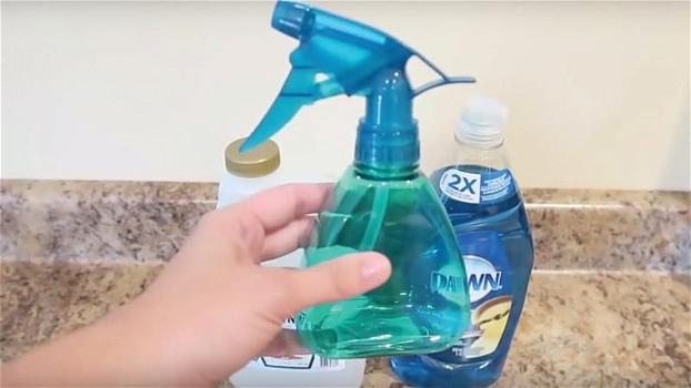 Ecco come creare un detergente efficace con solo due ingredienti