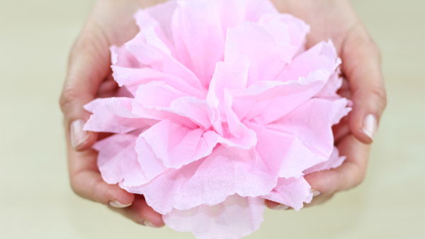 Come realizzare fiori con tovaglioli di carta