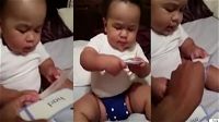 Un bimbo di 19 mesi riesce a leggere già più di 300 parole. Quello che fa è sorprendente!