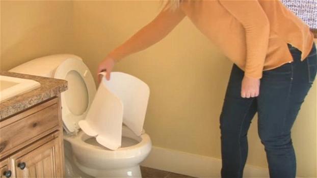 Ecco come mantenere pulita la tavoletta del wc. Tutte le casalinghe lo vorranno subito