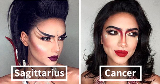 Ecco il make up perfetto per ciascun segno zodiacale. Qual è il migliore?