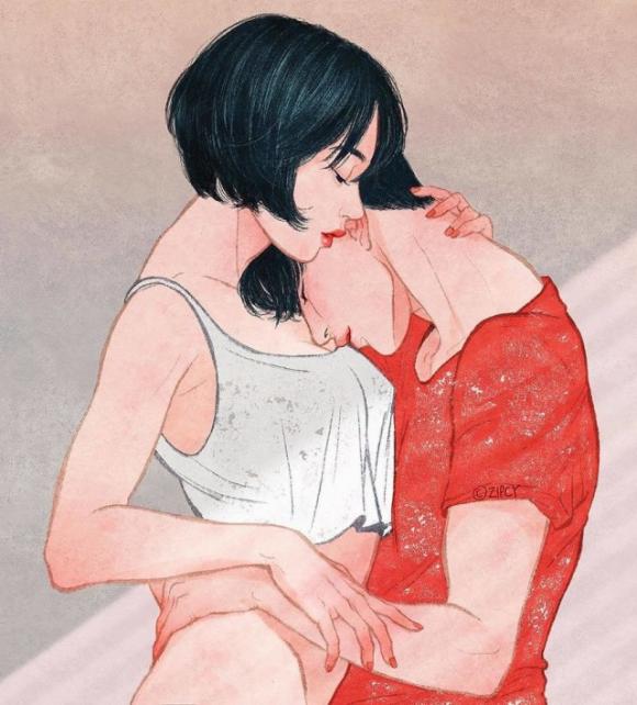Queste illustrazioni sull’amore sono di un’artista koreana: sono così potenti da far commuovere