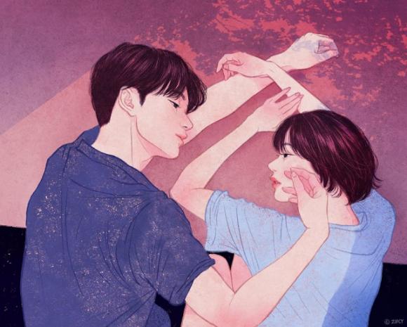 Queste illustrazioni sull’amore sono di un’artista koreana: sono così potenti da far commuovere