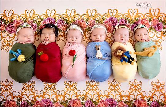 Ecco le foto di alcune neonate vestite da principesse Disney: sono davvero adorabili!