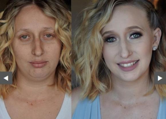 Il trucco può davvero fare miracoli! Guardare per credere