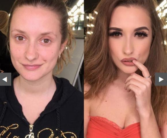 Il trucco può davvero fare miracoli! Guardare per credere