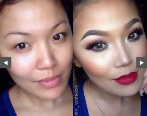 Il trucco può davvero fare miracoli! Guardare per credere