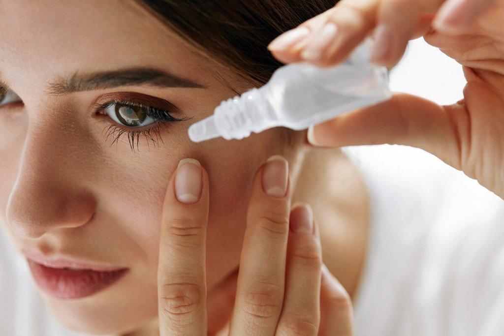 La lacrimazione degli occhi può essere stimolata con le lacrime artificiali