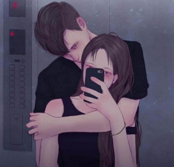 Queste splendide illustrazioni riassumono tutta la magia dell’amore