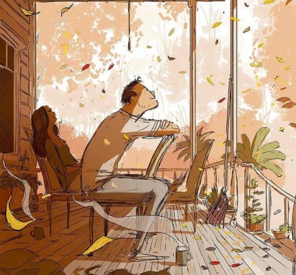 Artista realizza ritratti della sua famiglia, mostrando che la felicità è nelle piccole cose