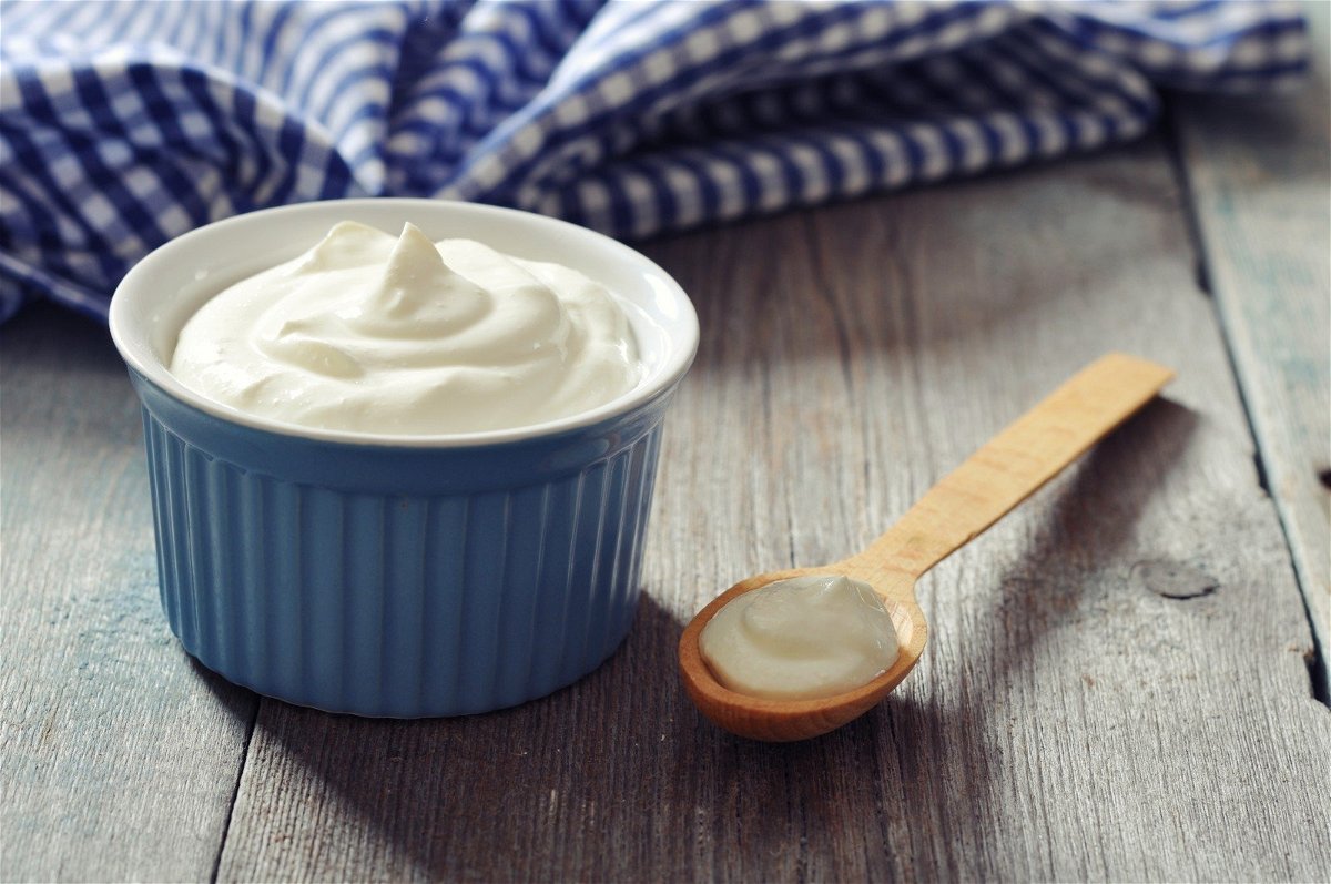 Lo yogurt greco è cremoso e denso