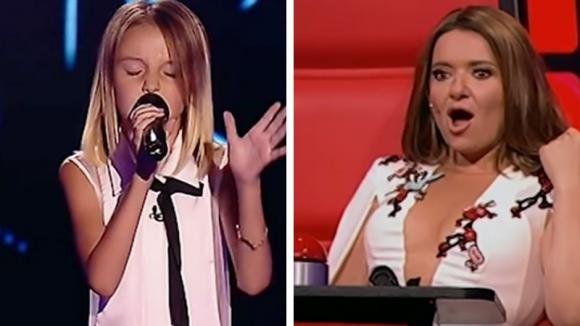 La voce della bambina lascia basiti i giudici: come è possibile cantare così a soli 10 anni?