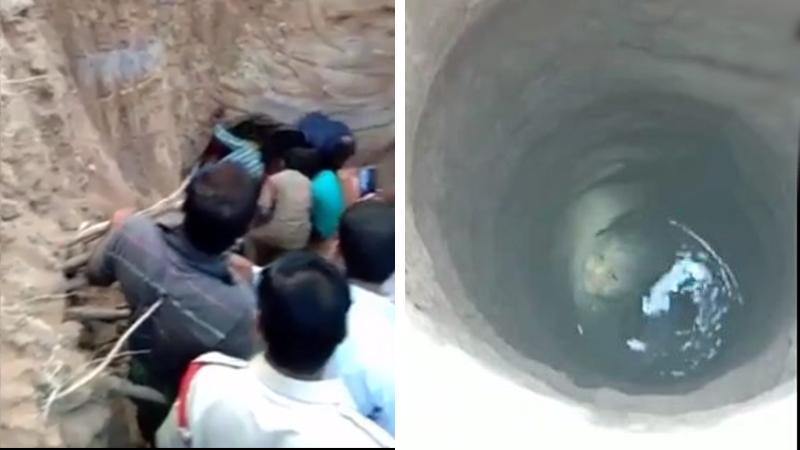 Fanno luce nel buco e notano la testa di una bimba: quello che accade è da pelle d’oca!