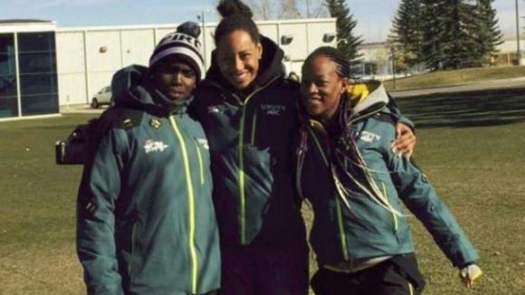 La squadra di bob femminile della Giamaica partecipa ai suoi primi giochi invernali