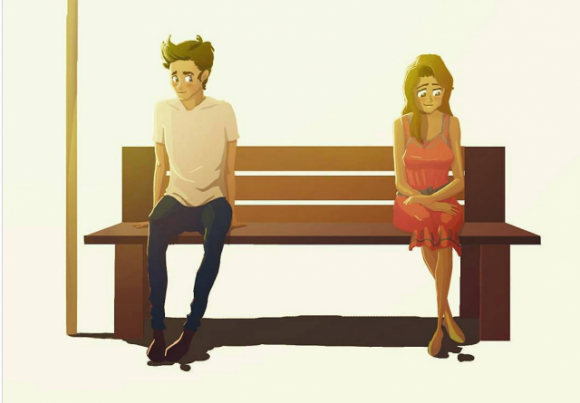 Un pittore britannico descrive i sentimenti che solo chi è stato innamorato capirà