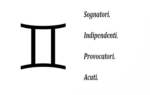 4 modi fondamentali per amare una persona dei Gemelli