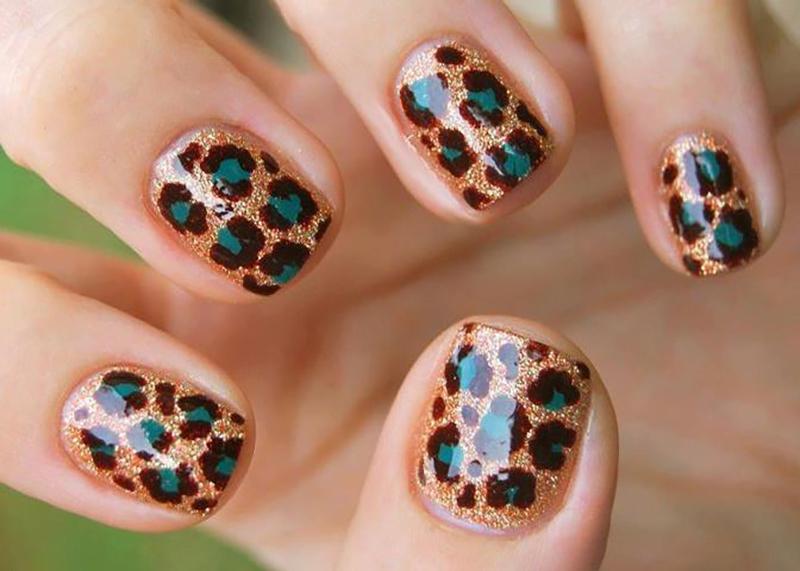 Unghie leopardate, zebrate e maculate: alcune idee originali e semplici