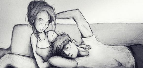 Più di un anno fa un artista ha condiviso un’immagine straziante della sua tragedia. Ora i suoi lavori danno speranza alla gente