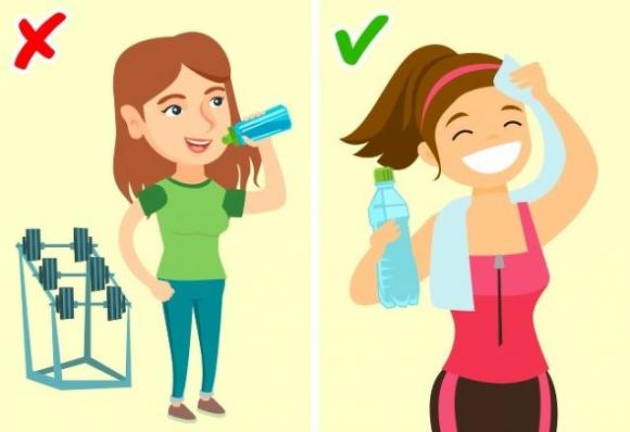 9 situazioni in cui non dovresti bere acqua