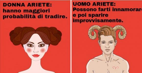 Tradimento: ecco quanto può essere infedele un uomo e una donna in base al suo segno zodiacale