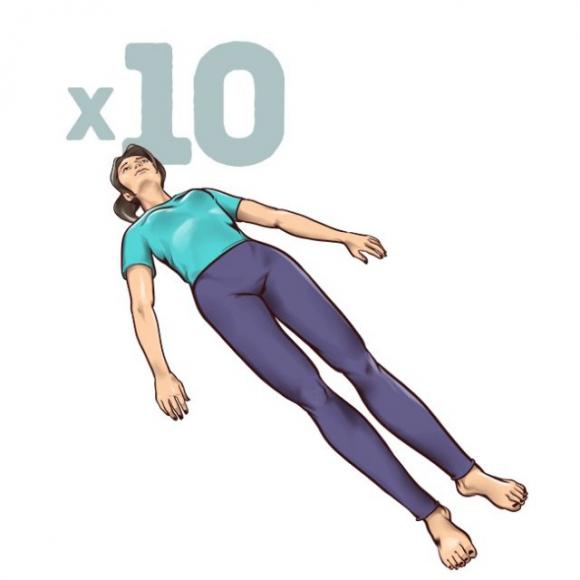 Esercizi di stretching di un minuto per alleviare il mal di schiena