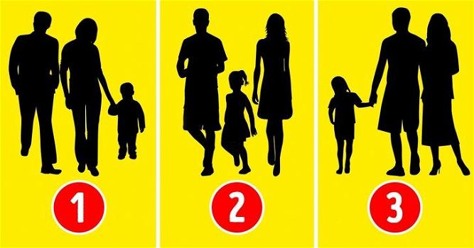 Test psicologico: quale delle tre secondo te non è una famiglia?