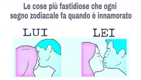 Le cose più fastidiose che ogni segno zodiacale fa quando è innamorato