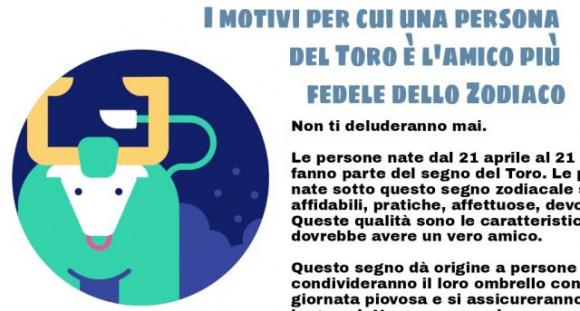 I motivi per cui una persona del Toro è l’amico più fedele dello Zodiaco
