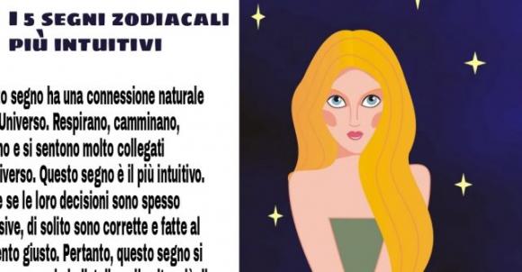 I 5 segni zodiacali più intuitivi