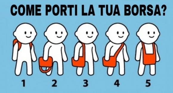 Il modo in cui porti la tua borsa può dire molto sulla tua personalità