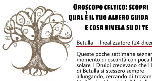 Oroscopo celtico: scopri qual è il tuo albero guida e cosa rivela su di te