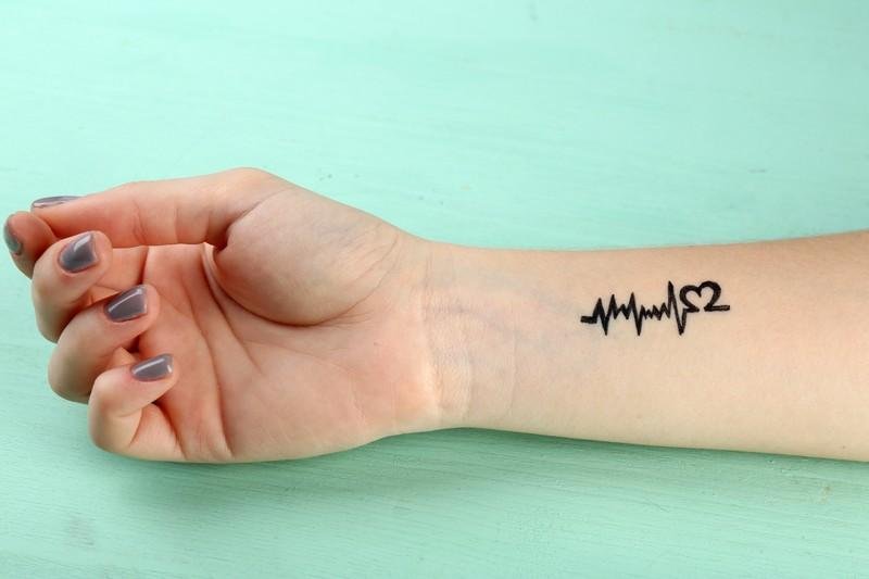 Molte sorelle decidono di tatuarsi un simbolo sul polso