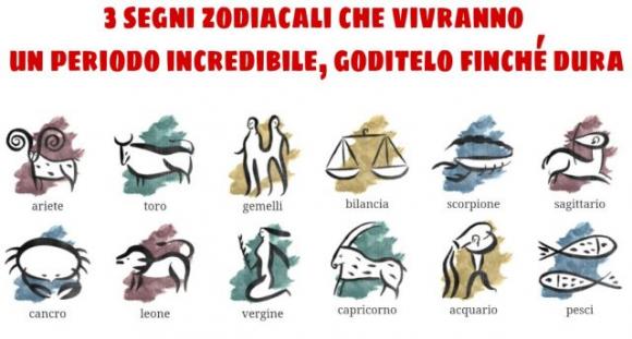 3 segni zodiacali che vivranno un periodo incredibile, goditelo finché dura