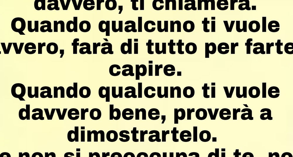 Come capire quando qualcuno si preoccupa veramente di te