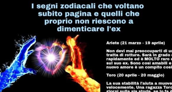 I segni zodiacali che voltano subito pagina e quelli che proprio non riescono a dimenticare l’ex