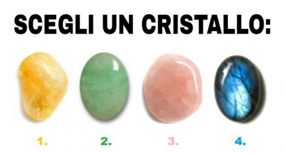 Scegli un cristallo ed ottieni un messaggio per un futuro migliore