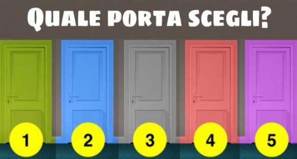 Test di personalità! Scegli una porta per sapere cosa ha da dire sul tuo futuro