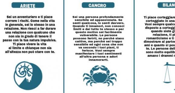 Ecco come si comporta ogni segno zodiacale quando vive una relazione